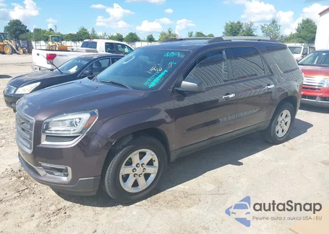 2016 GMC Acadia Sle-2 from USA, damaged, VIN 1GKKRPKD8GJ160482
